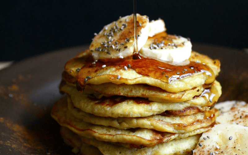 Panquecas de Aveia e Banana 