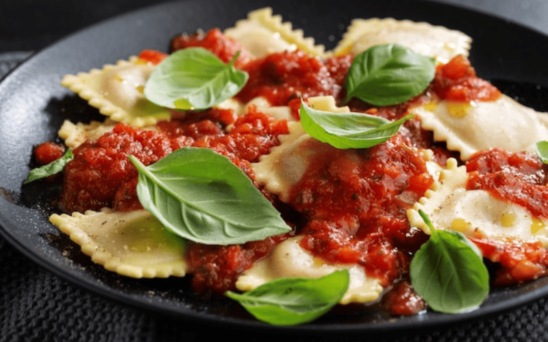 Ricota com Molho de Manteiga e Sálvia