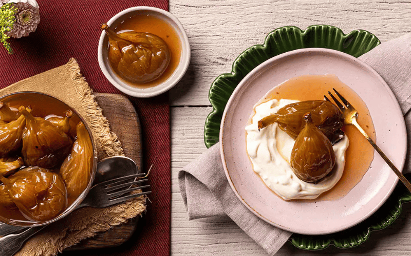 Figos Frescos com Canela