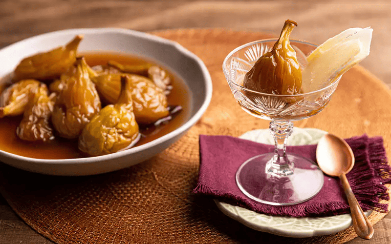 Figos Frescos com Canela